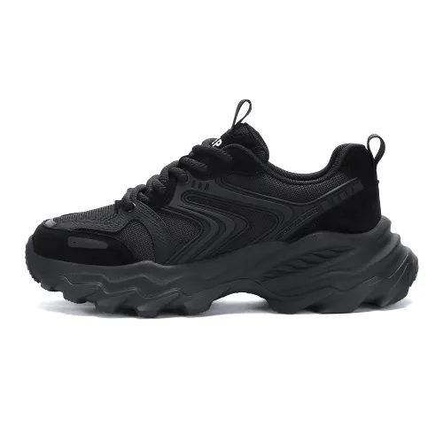 JEEP SPIRIT Low top Chunky Sneakers Men's Graphite Black