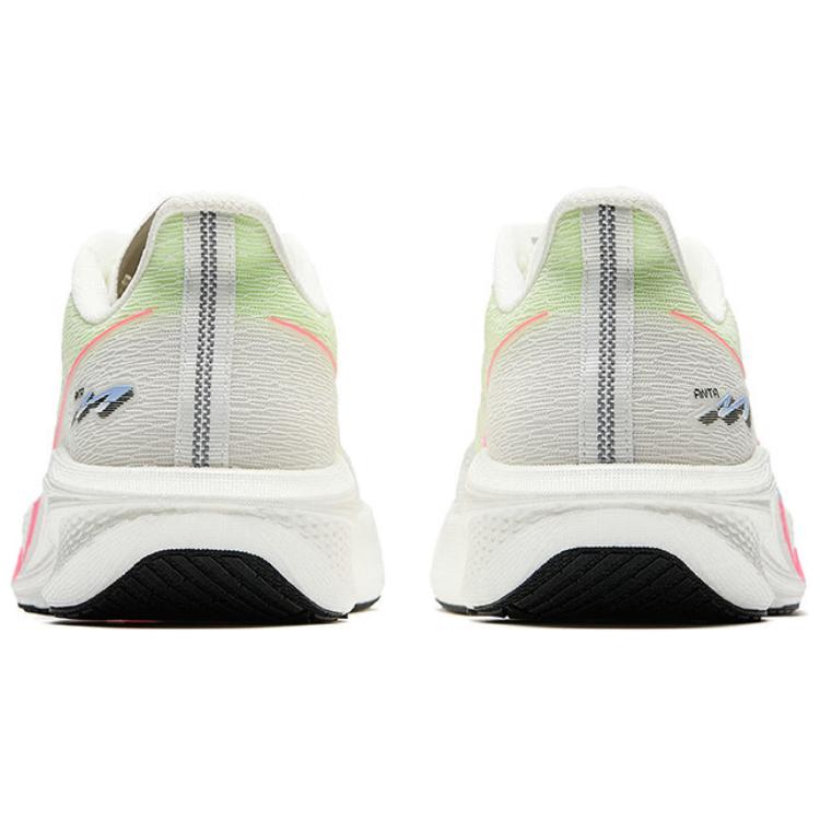 Anta MACH 5.0 Cushioning Support Rebound Low top Nitrogen Technology Casual Running Shoes Men’s White Green