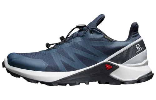 SALOMON CROSS Outdoor Shoes Men's Low Top Blue