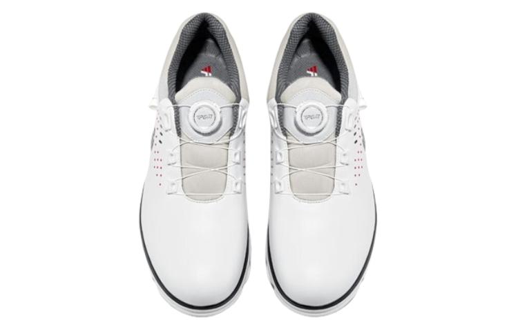 PGM Slip Resistant Abrasion Resistant Low top Golf Shoes Men’s White Gray