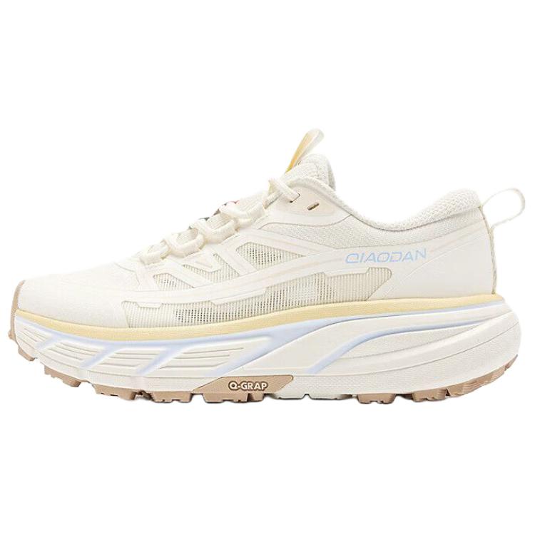 QIAODAN Lightweight And Breathable Low top Casual Running Shoes Women’s Beige