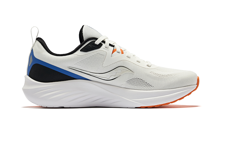 Saucony LANCER Gun Rider 3 Low top Running Shoes Men’s White Black Blue