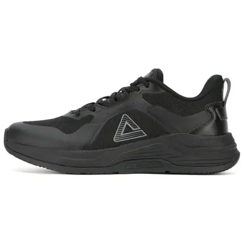 PEAK Full Length Taichi Midsole, Long Wear Shoes 2.0 Low top Running Shoes Men's Black