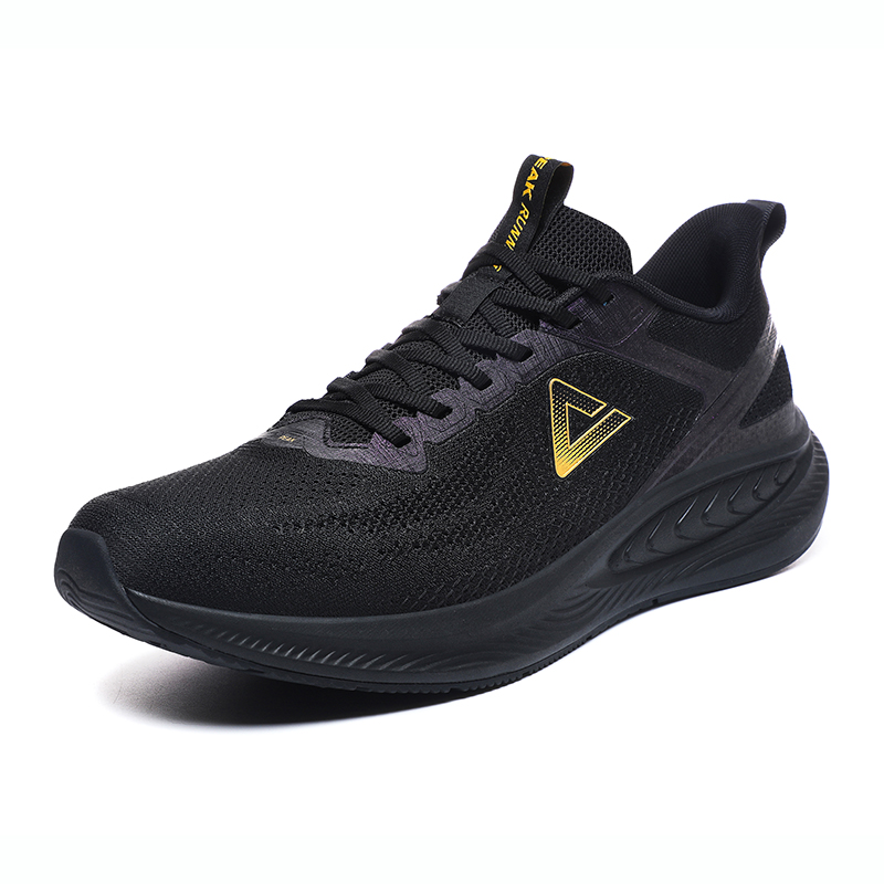 PEAK Taichi 7.0 Cushioning Slip Resistant Abrasion Resistant Low top Running Shoes Men’s Black