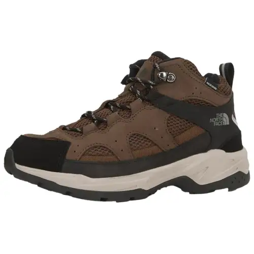 THE NORTH FACE Slip Resistant Mid top Outdoor Shoes Unisex Brown