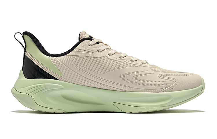 Erke Cushioning Abrasion Resistant Breathable Low top Running Shoes Men’s Birch Wood
