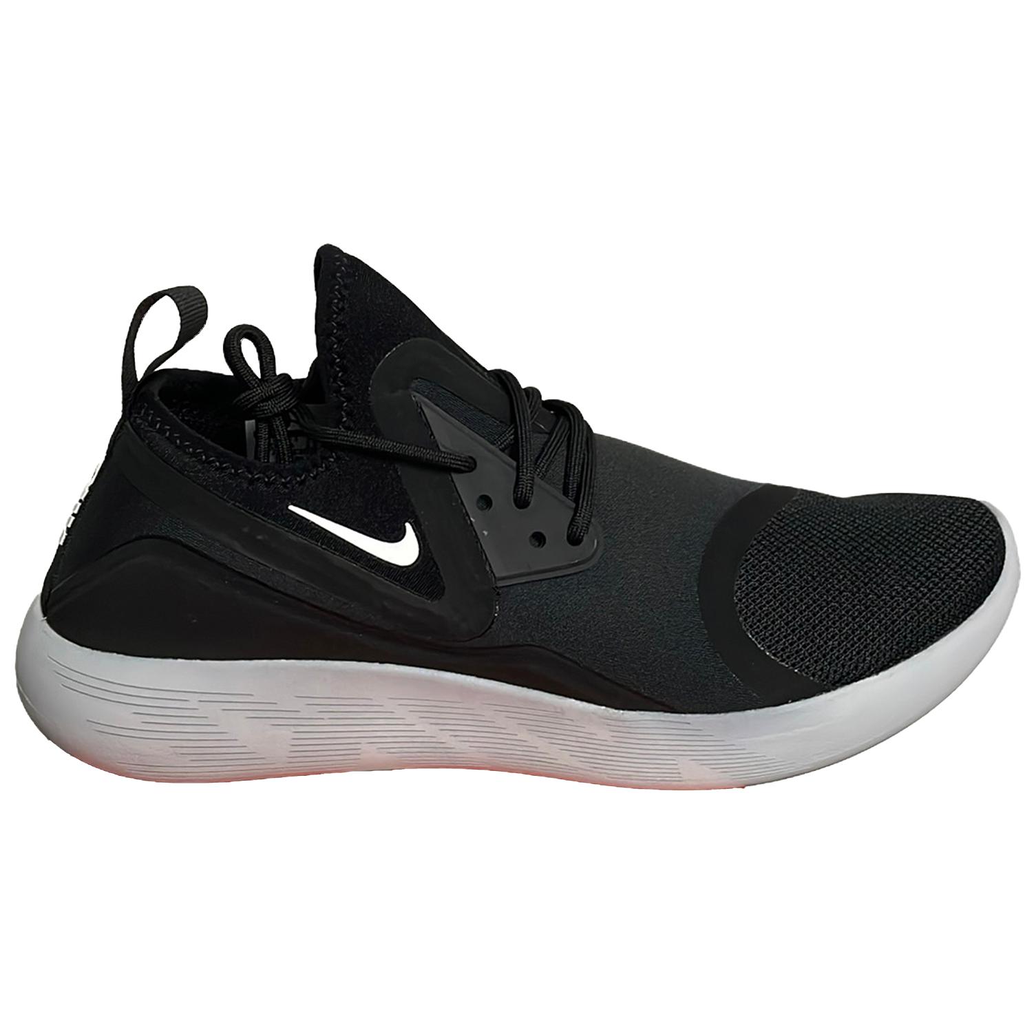 Nike LunarCharge Abrasion Resistant Low top Running Shoes Unisex Black