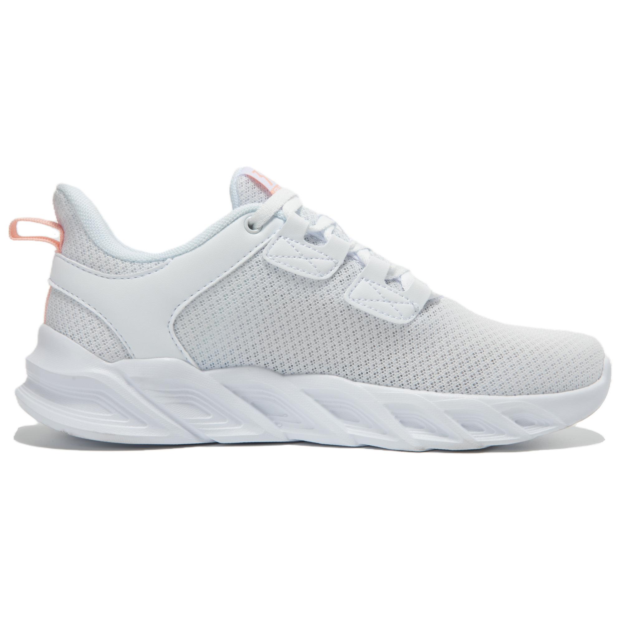 361° Cushioning, Wear Resistant Low top Running Shoes Women’s Soft White Pink