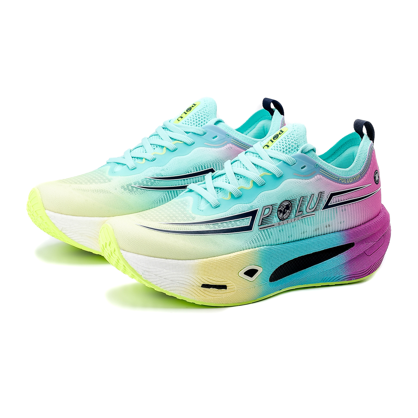 POLUDIYIPI Jue Run GT8.0 SPEED Breathable, Supportive, Balanced, Impact Resistant, Lightweight, Anti Rollover