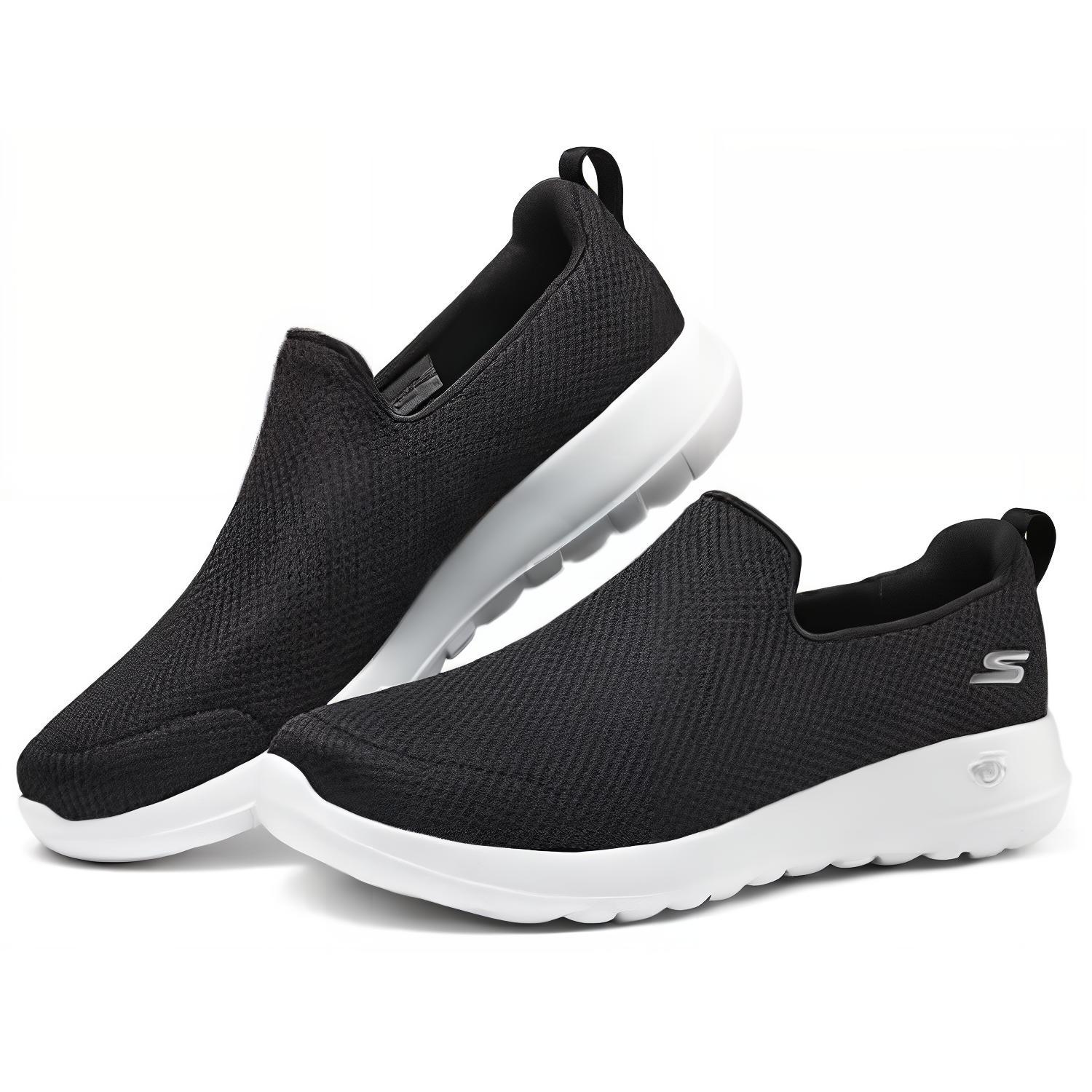 Skechers GO WALK Ma Lightweight Breathable Lightweight And Breathable Low top Casual Shoes Men’s Black White