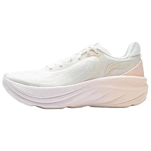 Li Ning Leisurely V2 Cushioning Slip Resistant Abrasion Resistant Breathable Low top Casual Running Shoes Women's