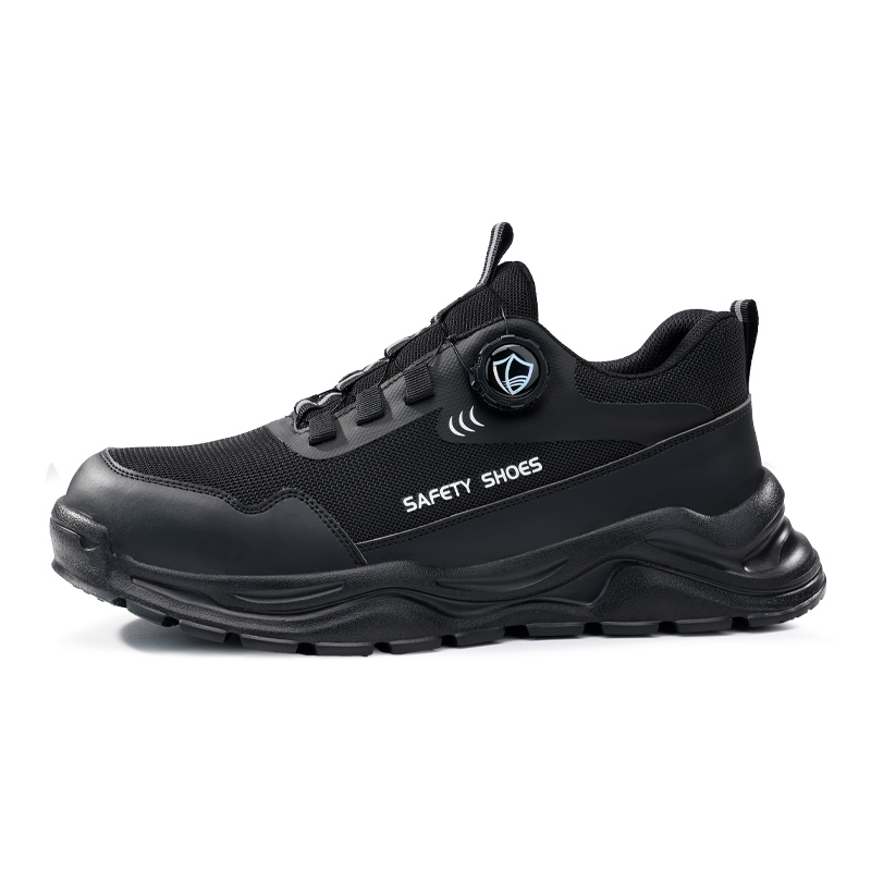 LANOUDUN Impact Resistant Lightweight Low top Outdoor Shoes Men’s Black