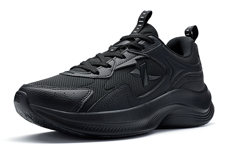 XTEP Slip Resistant Abrasion Resistant Low top Running Shoes Women’s Black
