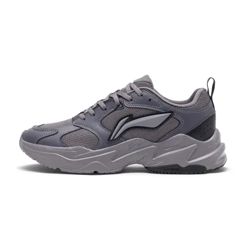 Li Ning Pulse Abrasion Resistant Breathable Support Abrasion Resistant Breathable Support Low top Chunky Sneakers Men's