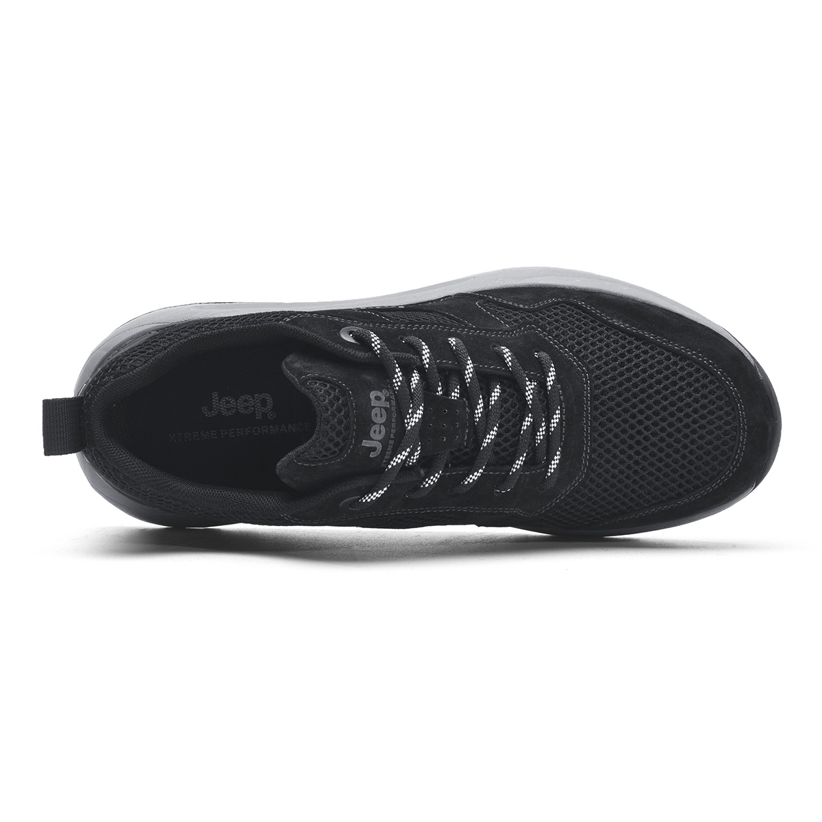 Jeep Running Shoes Men’s Low Top Black Gray