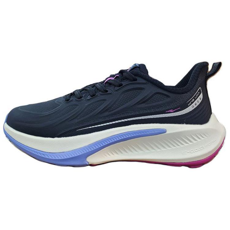Erke Cushioning, Wear Resistant Low top Casual Running Shoes Women’s Black