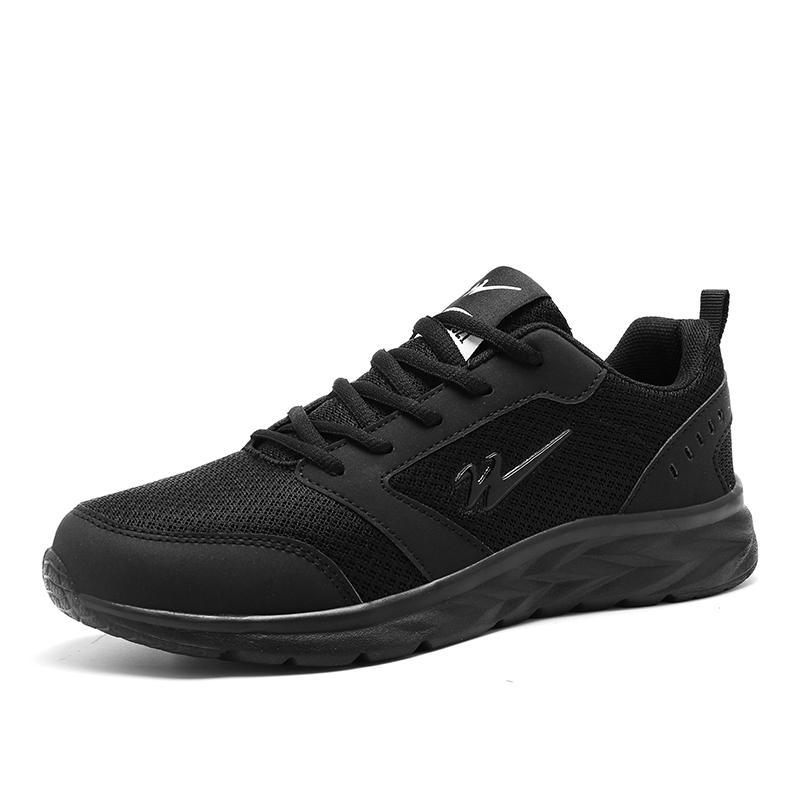Binary Cushioning Breathable Lightweight Cushioning Breathable Lightweight Low top Running Shoes Men’s Black Warrior
