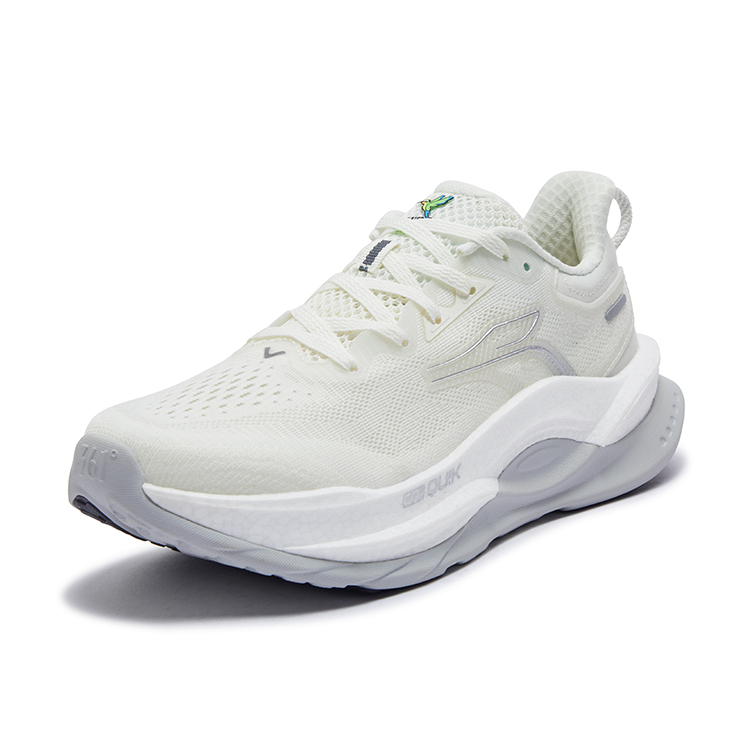 361° Fiery 5 Abrasion Resistant Slip Resistant Low top Casual Running Shoes Women’s White Gray