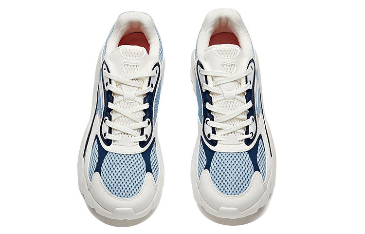 ANTA Running Shoes Women’s Low Top Ivory White/Space Gray