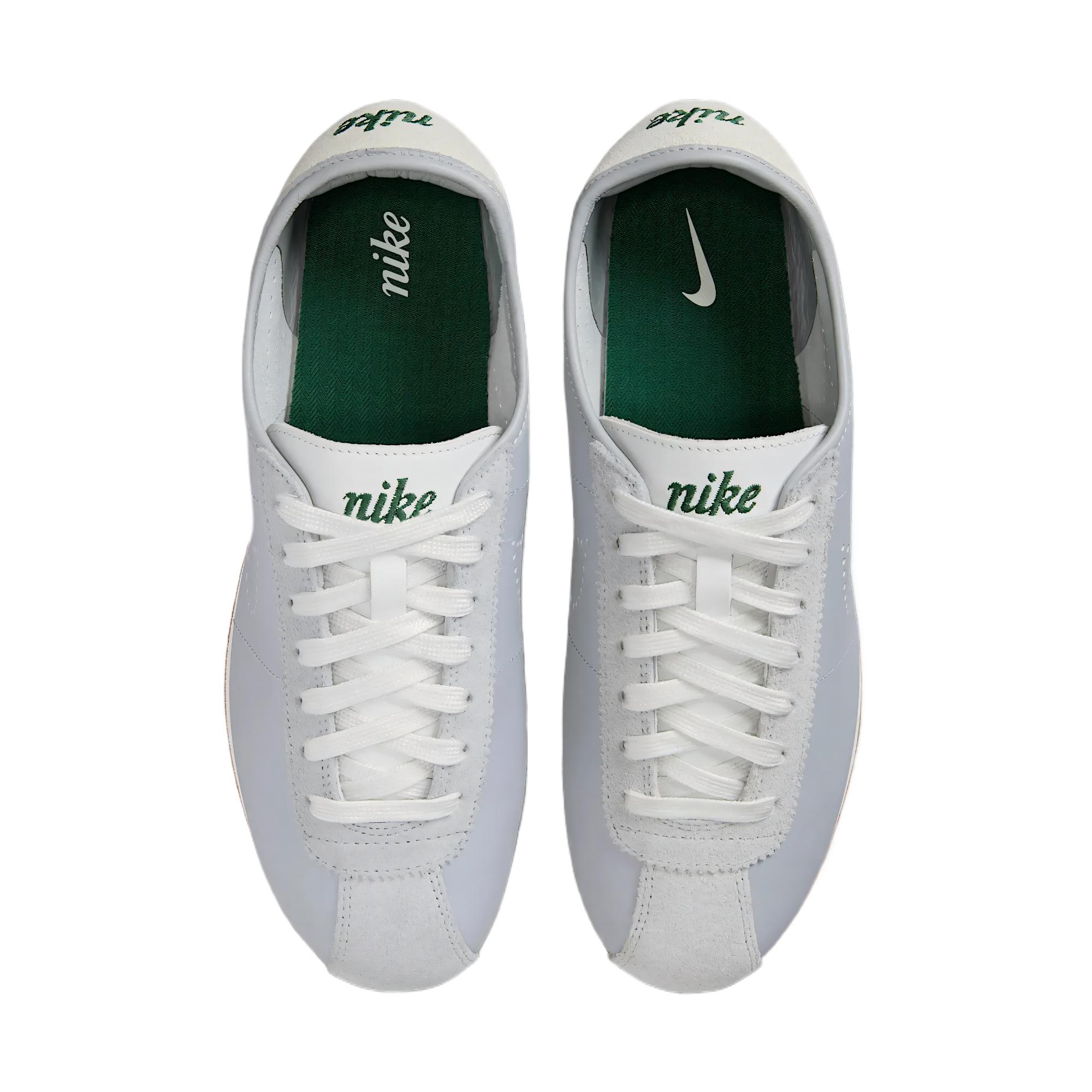 Nike Cortez Wolf Grey Perforated Swoosh Women’s