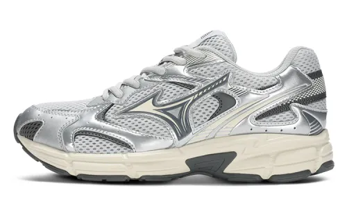 Mizuno Speed 2K Mesh, Textile Low top EVA Midsole Long Distance Running Shoes Unisex Silver Gray