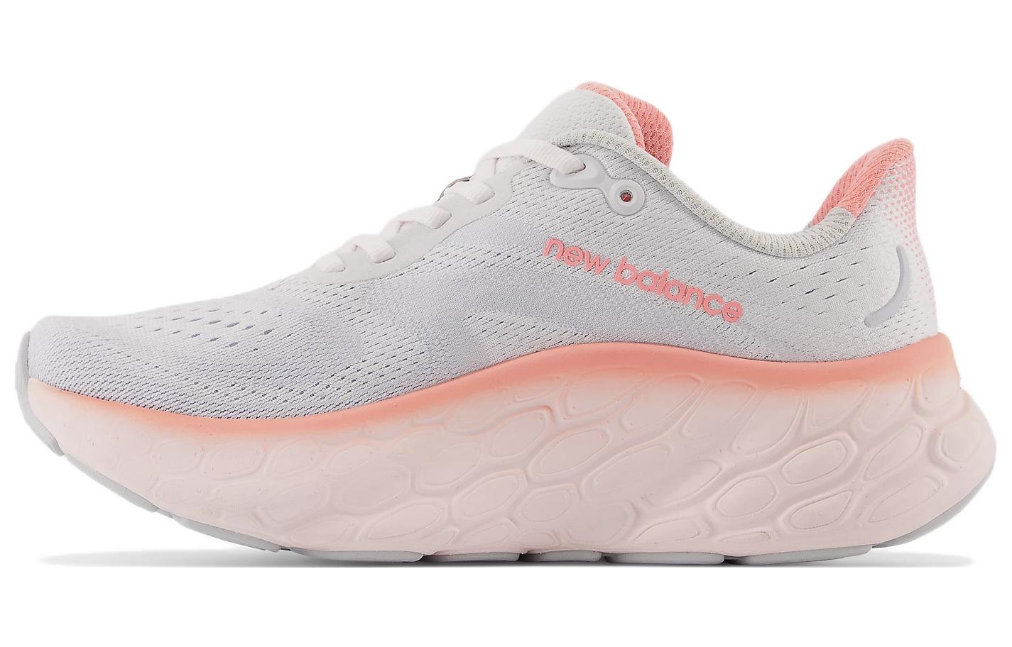Fresh Foam X More Wmns New Balance V4 'Quartz Grey Washed Pink' Women's