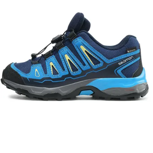 SALOMON X Ultra Comfortable Abrasion Resistant Breathable Low top Outdoor Shoes Men's Blue