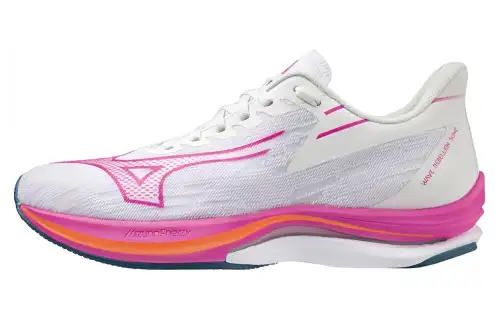 Mizuno Wave Rebellion Sonic 'White Pink' Women's