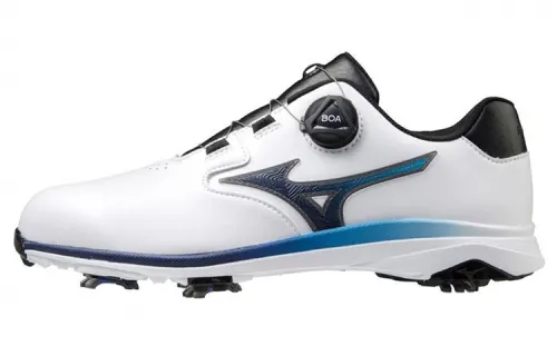 Mizuno Golf Shoes Men's Low Top White/Black/Blue