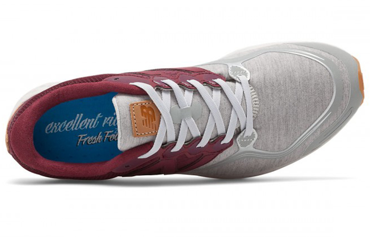 New Balance NB Fresh Foam Running Shoes Low top Casual Running Shoes Men’s Gray Red