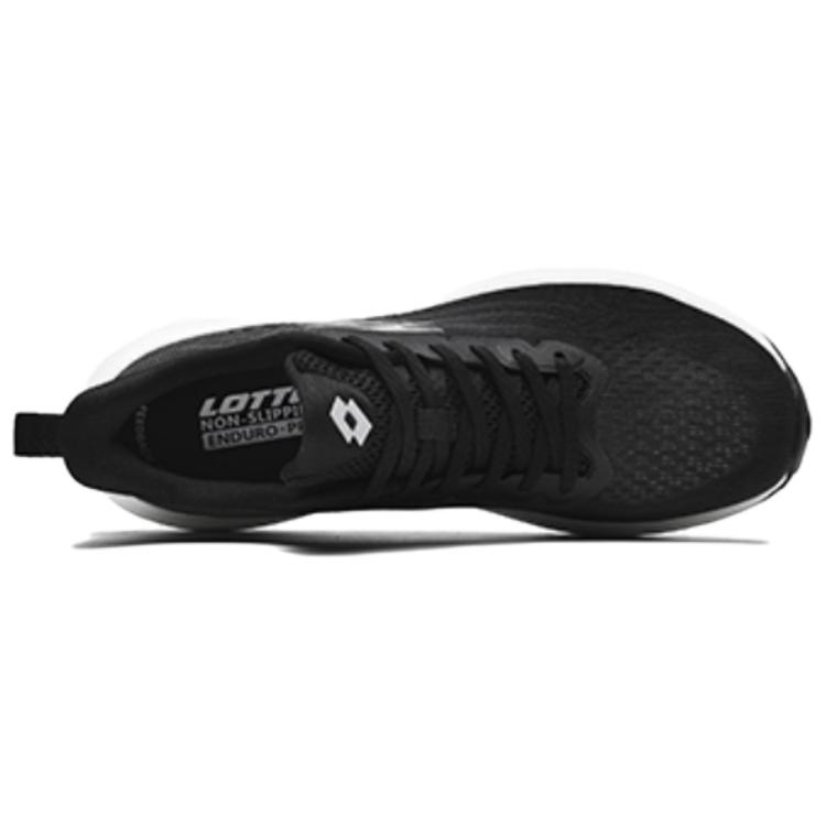 LOTTO Soaring Slip Resistant Abrasion Resistant Low top Running Shoes Women’s Black White