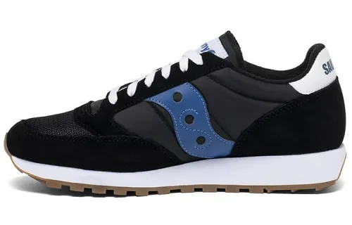Saucony Jazz Original Vintage Low top Running Shoes Men's Blue Black Standard M