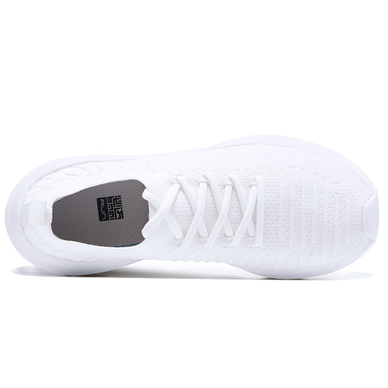 BMAI Wanderer Cushioning Breathable Lightweight Low top Casual City Commuting Running Shoes Men’s White
