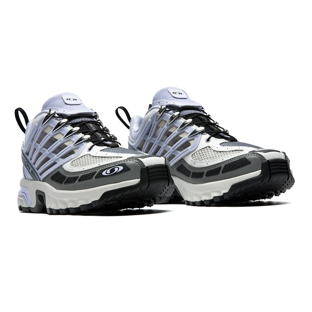 SALOMON ACS Pro Soft And Comfortable Low top Casual Running Shoes Women’s Gray Purple