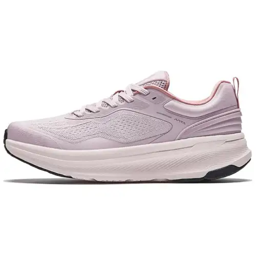 Anta Cushioning Slip Resistant Abrasion Resistant Low top Casual Running Shoes Women's Healing Powder