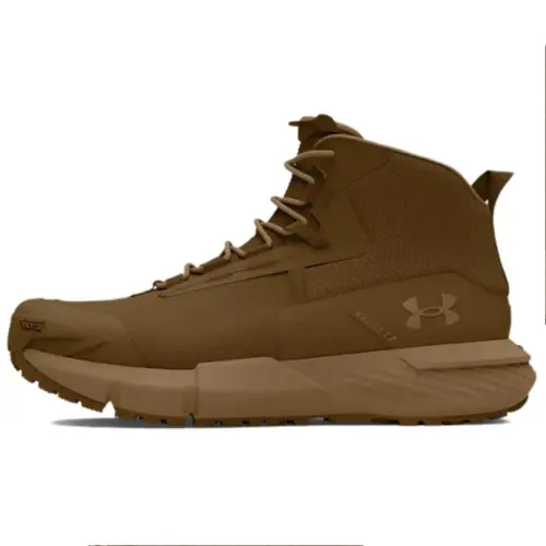 Under Armour Valsetz Abrasion Resistant Mid top Outdoor Shoes Men's Brown