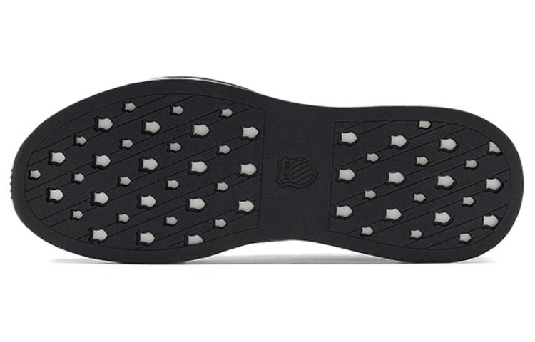 K·SWISS Cushioning Abrasion Resistant Cushioning, Wear Resistant Low top Running Shoes Men’s Black White