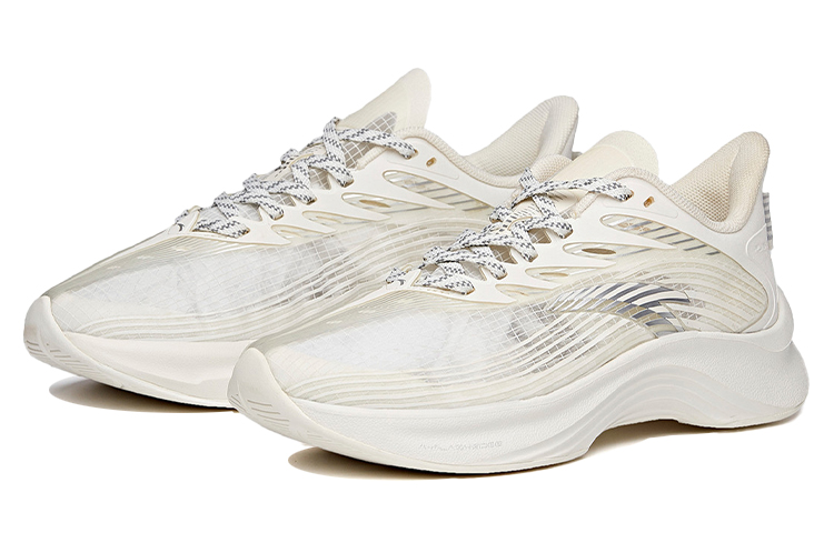 Anta Feiying Collection Low top Running Shoes Women’s White Silver