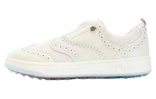 FILA Fila GF Derby Comfortable Low Top Golf Shoes Men's White