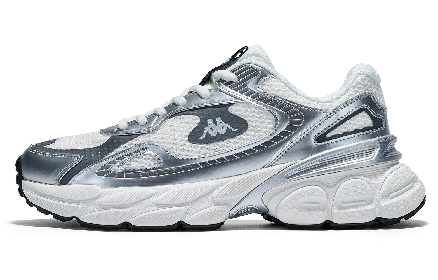 Kappa Abrasion Resistant Abrasion Resistant Running Shoes Unisex Milk White