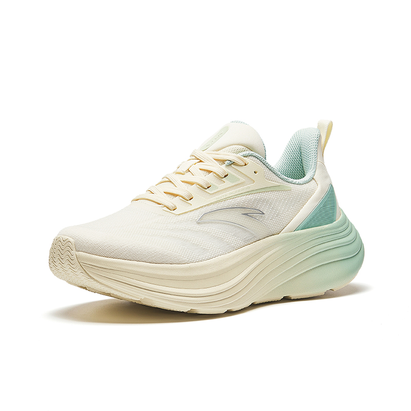 Anta Height Increasing Breathable Low top Running Shoes Women’s White Cyan