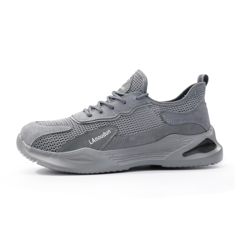 LANOUDUN Breathable And Lightweight Low top Outdoor Shoes Unisex Light Gray