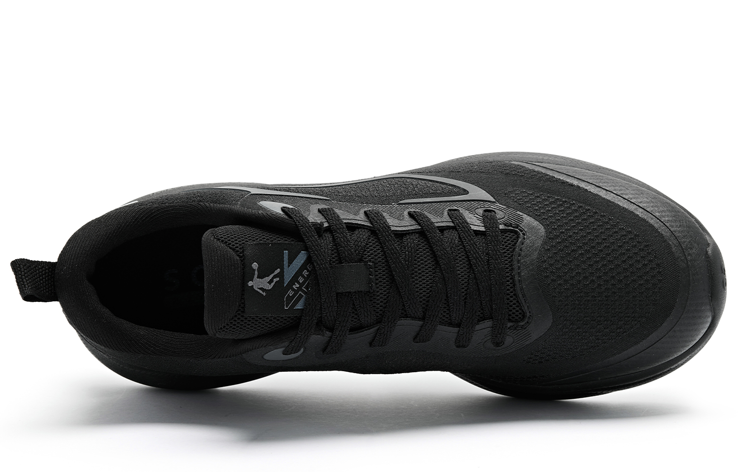QIAODAN Lite Ling Collection Slip Resistant Cushioning, Wear Resistant Low top Running Shoes Men’s Black