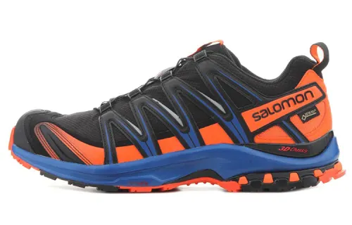 SALOMON XA PRO 3D Outdoor Shoes Men's Low Top Black/Blue/Orange