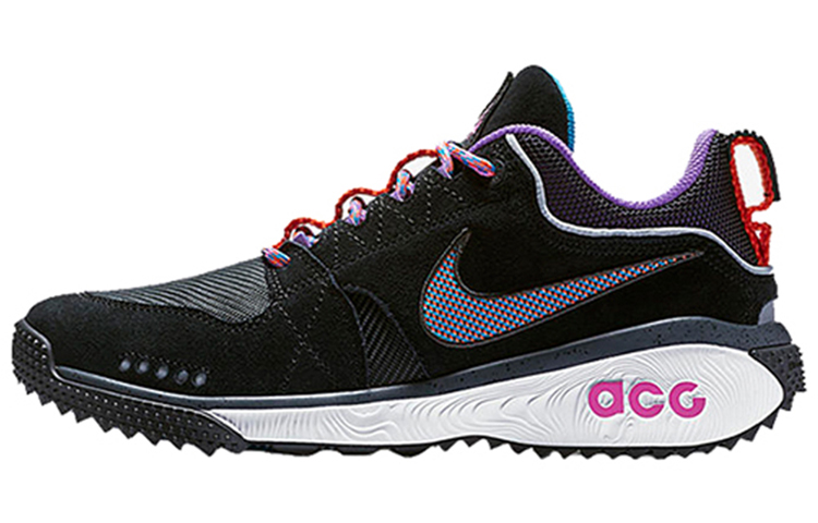 Кроссовки Nike Nike ACG Dog Mountain (черно-фиолетовые)