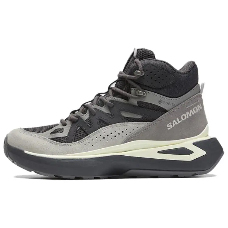 SALOMON Odyssey 1 ELMT MID GTX Comfortable High top Outdoor Shoes Unisex Ink Black
