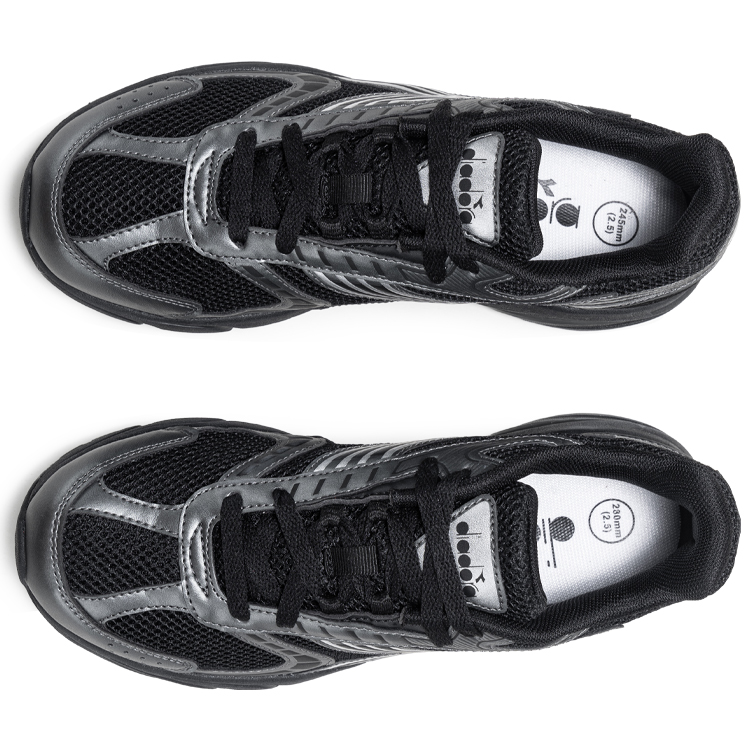 Diadora Breathable Low top Running Shoes Unisex Black