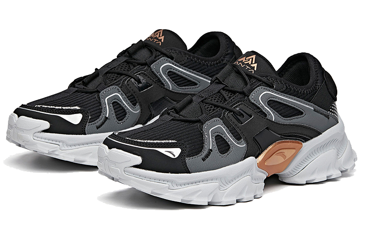 Anta Outdoor Collection Synthetic Leather, Textile Cushioning Slip Resistant Abrasion Resistant Breathable
