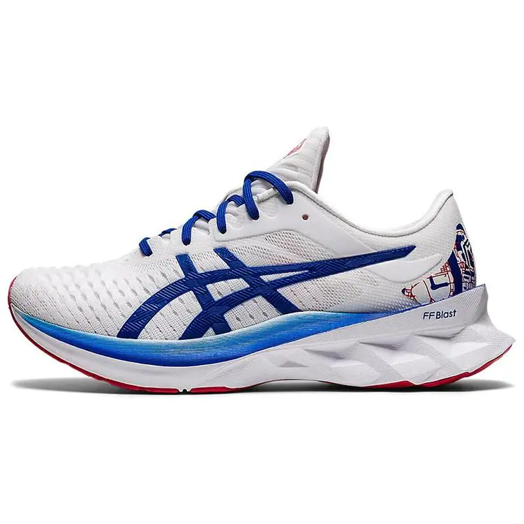ASICS Novablast 'White Blue Red' Women's