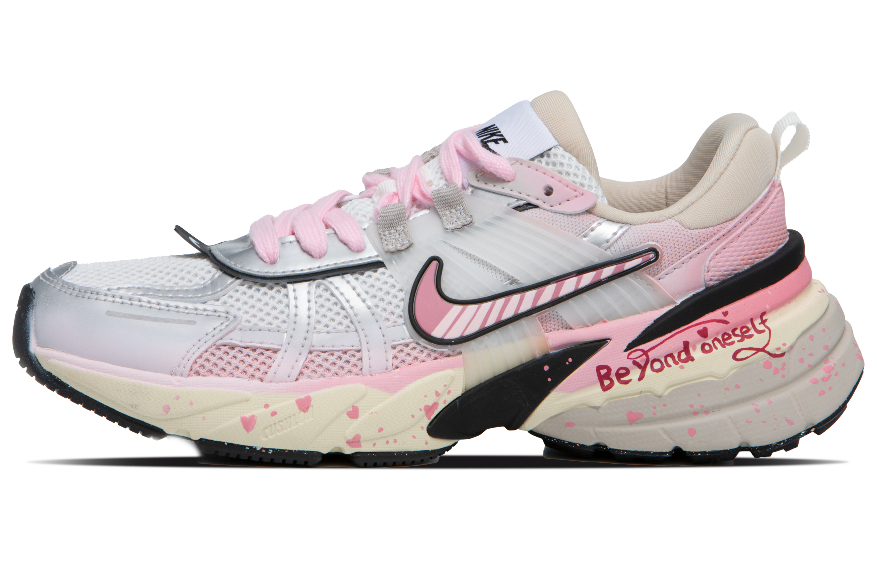 Nike V2K Run Slip Resistant Abrasion Resistant Slip Resistant Abrasion Resistant Low top Running Shoes Women's